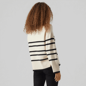 Vero Moda Saba Stripe Knit Jumper